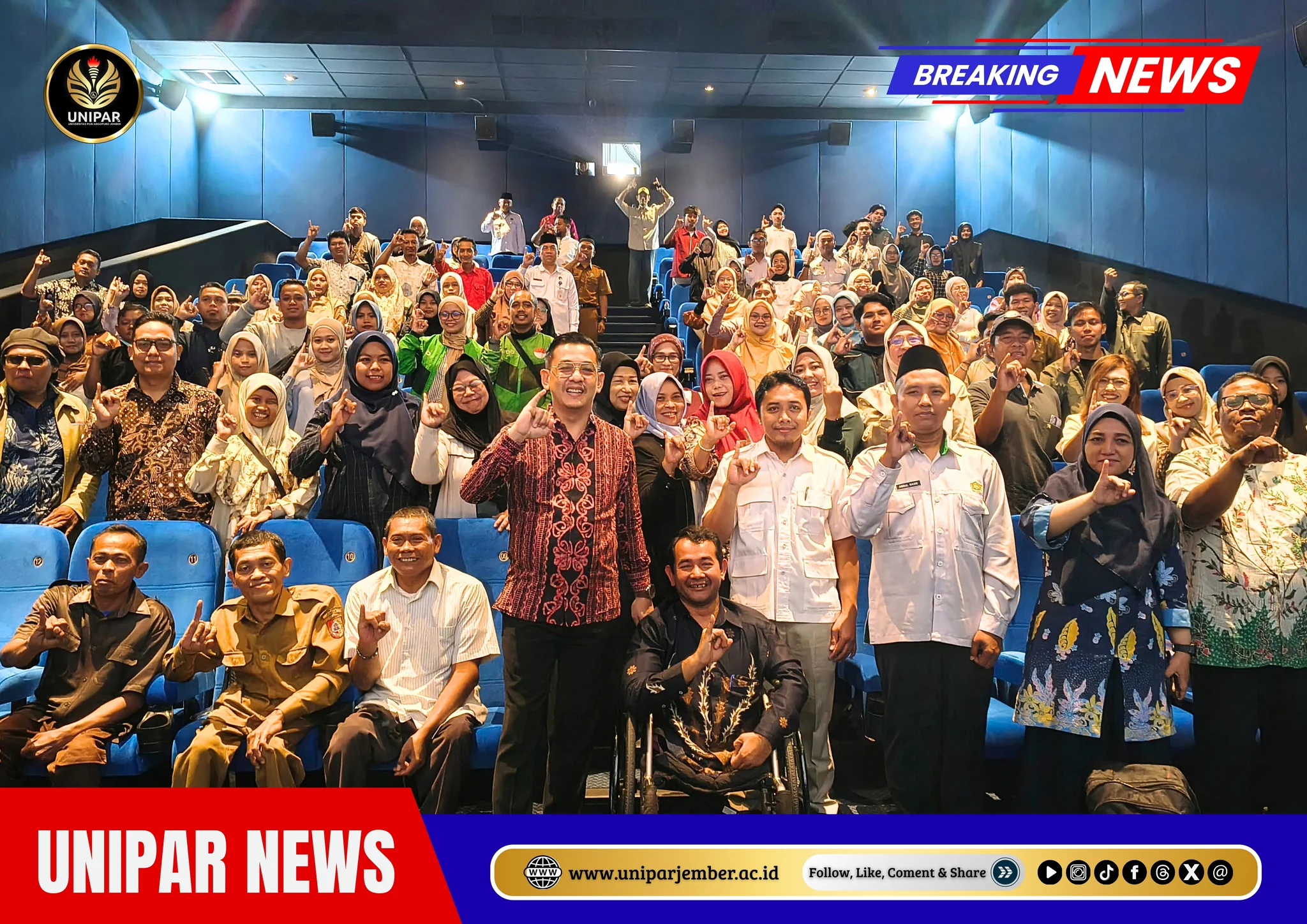 UNIPAR LUNCURKAN BUKU BAHASA ISYARAT DAERAH JEMBER, Perkuat Inklusi dan Identitas Tuli 2026