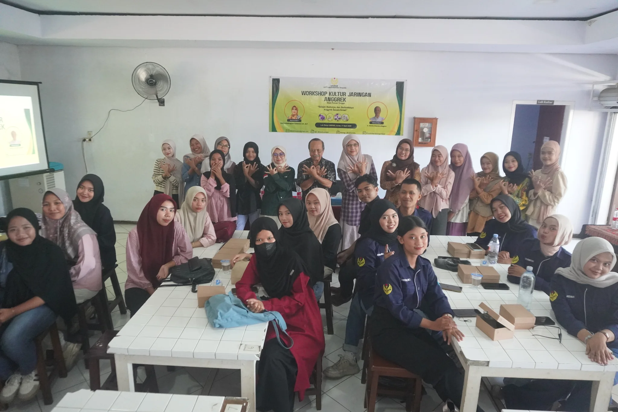 Workshop Kultur Jaringan Anggrek Skala Rumah Tangga — dokumentasi 1