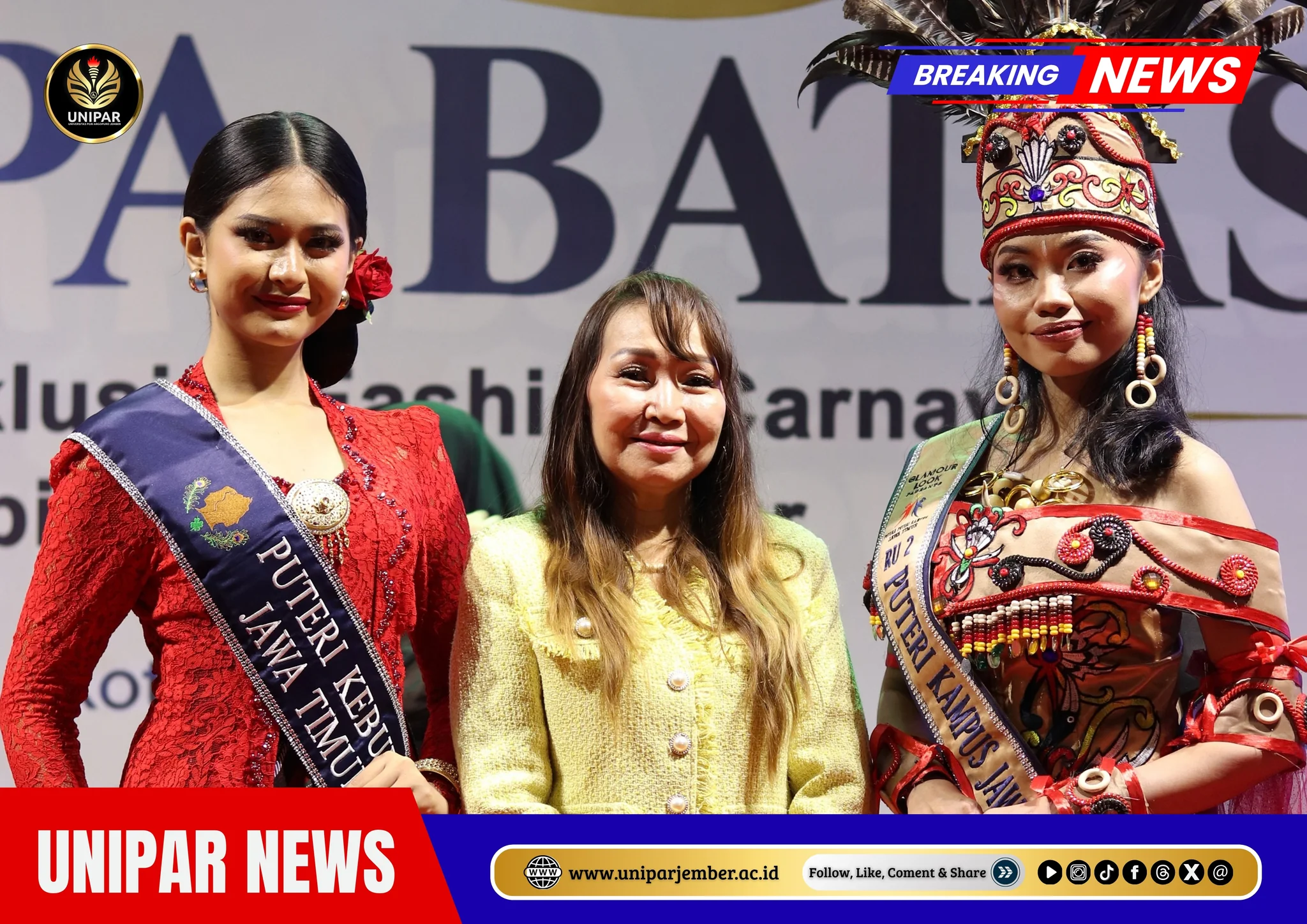 UNIPAR JEMBER Dukung Penuh Pentas Kreasi Tanpa Batas, Festival Inklusi Jawa Timur 2026 Disabilitas Berkarya, Berkreasi, dan Menginspirasi