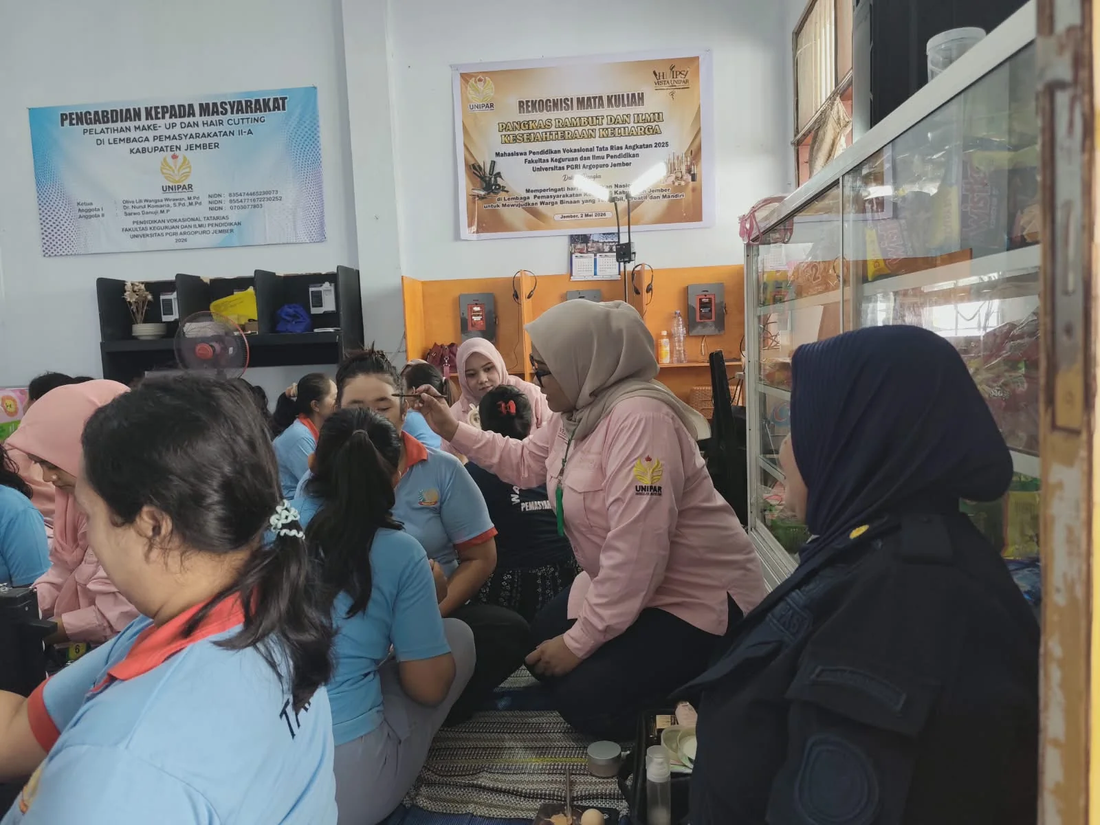 Mahasiswa UNIPAR Gelar Rekognisi Mata Kuliah di Lapas Perempuan Jember dalam Rangka Hardiknas