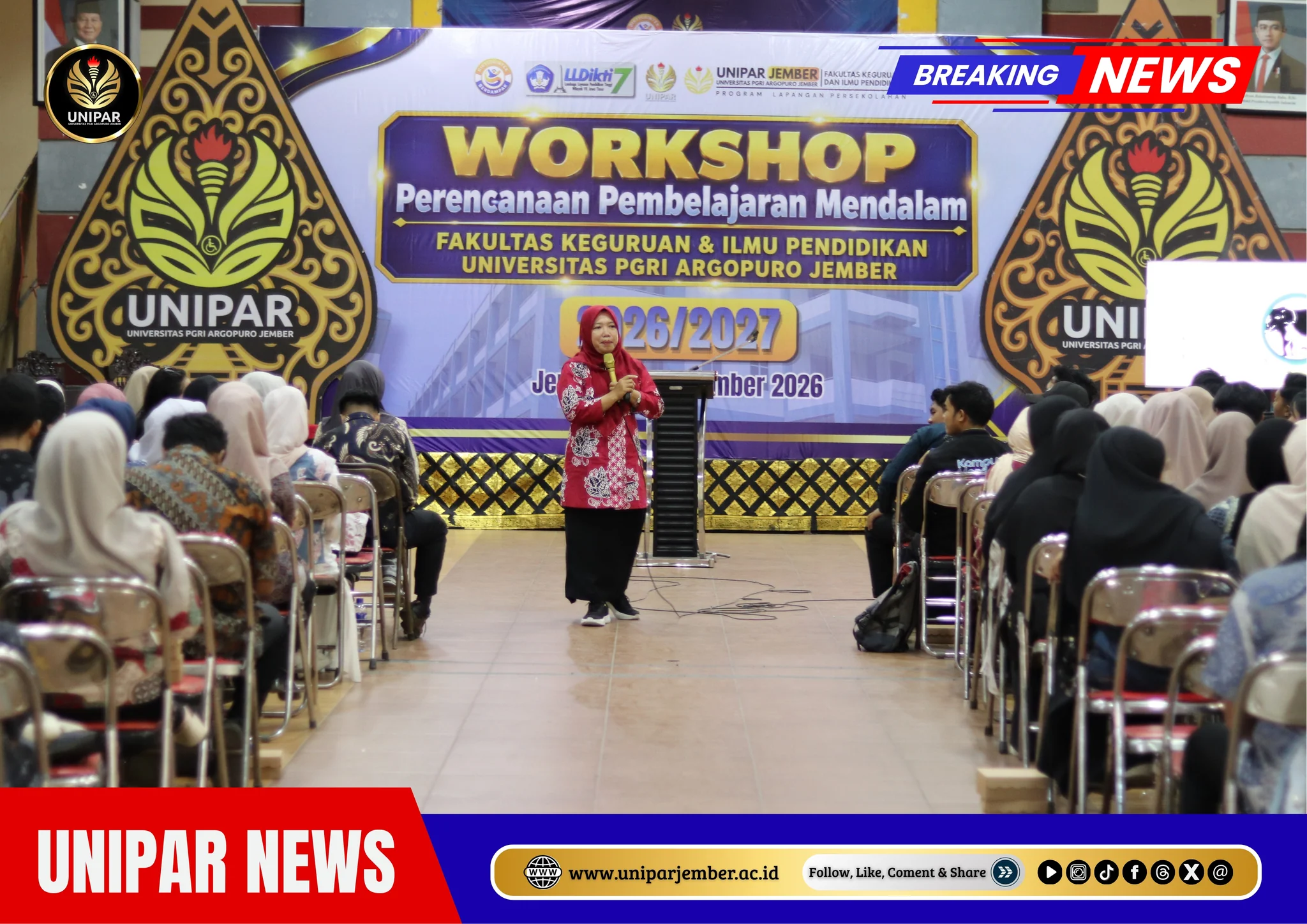 WORKSHOP Perencanaan Pembelajaran Mendalam FKIP UNIPAR JEMBER 2026