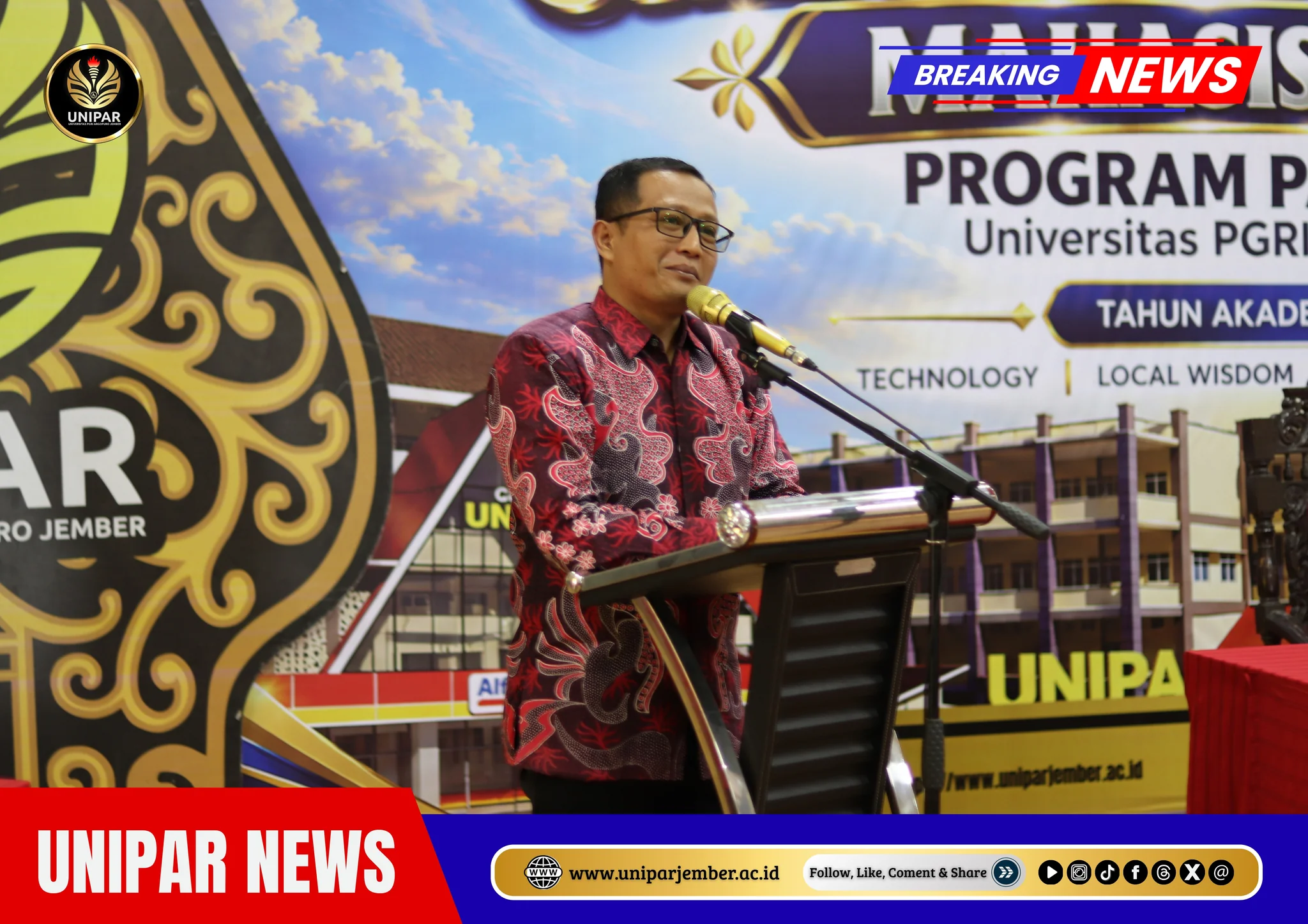 ORIENTASI DAN MATRIKULASI MAHASISWA BARU PROGRAM PASCASARJANA UNIPAR JEMBER TA 2026/2027