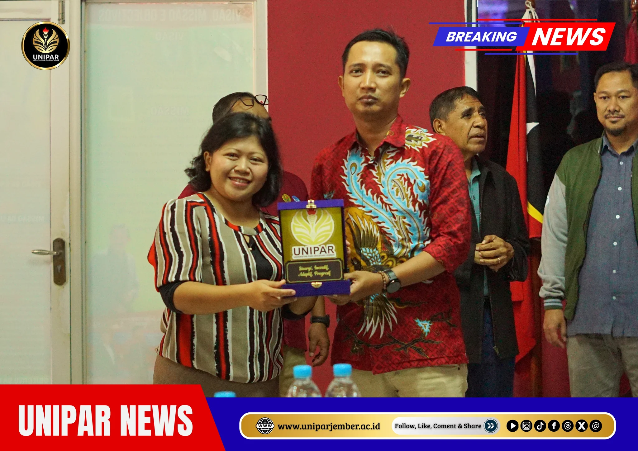 JEMBER MENDUNIA! UNIPAR BAWA KKN KOLABORATIF INTERNASIONAL MENEMBUS BATAS NEGARA HINGGA TIMOR LESTE