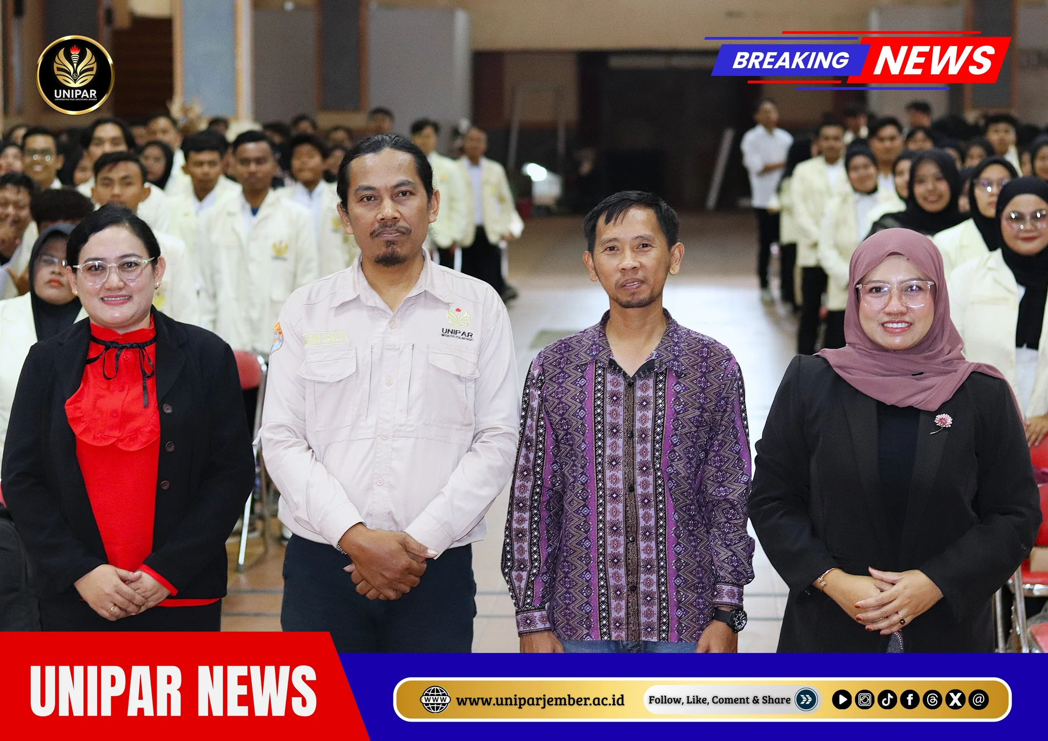 UNIPAR Jember Melaksanakan Pembekalan PLP terhadap 850 mahasiswa
