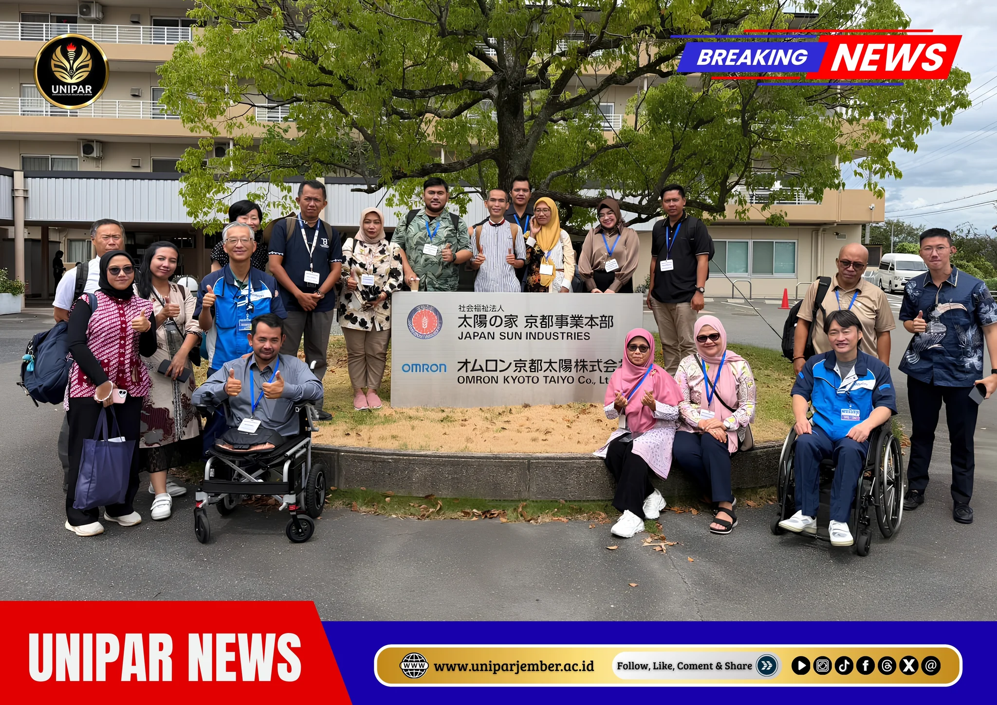UNIPAR Terpilih dalam Lima Perguruan Tinggi Terbaik KRISAN Fellowship 2026, Siap Wujudkan Kampus Inklusif Berbasis Praktik JEPANG
