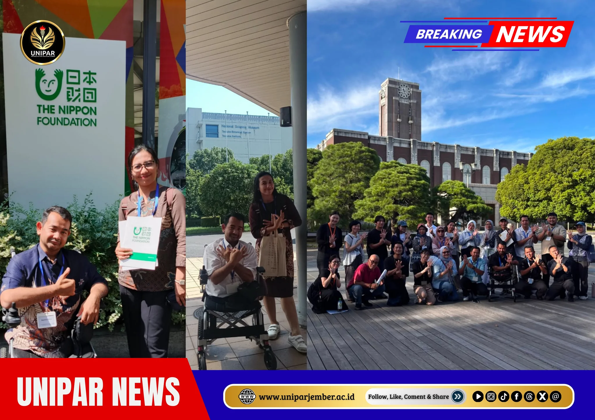 UNIPAR Terpilih dalam Lima Perguruan Tinggi Terbaik KRISAN Fellowship 2026, Siap Wujudkan Kampus Inklusif Berbasis Praktik JEPANG — dokumentasi 1